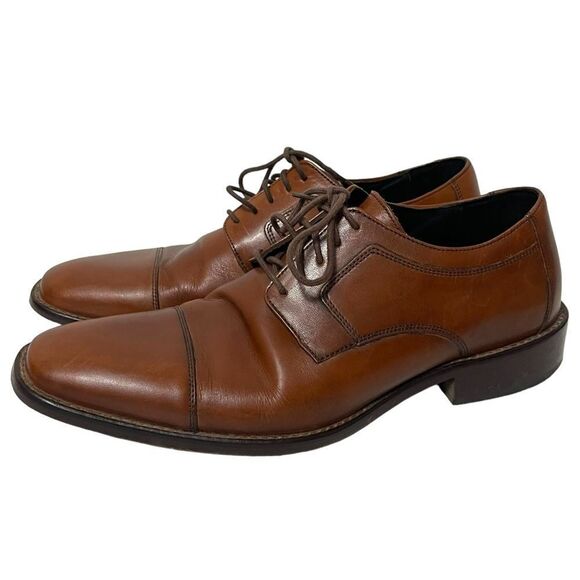 JOHNSTON & MURPHY Men\'s Lancaster Cap Toe Oxfords 10 main image 8